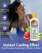 ⁦كاريبيان بريز الوفيرا لوشن مرطب 250 مل Caribbean Breeze Aloe Moisturizer Lotion⁩ - الصورة ⁦3⁩