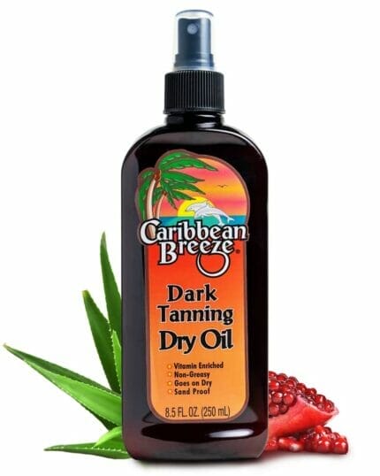 كاريبين بريز زيت تسمير داكن 250 مل Caribbean Breeze Dark Tanning Oil