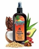 كاريبين بريز زيت تسمير بمعامل حماية 8 250 مل Caribbean Breeze SPF 8 Dark Tanning Oil