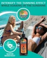 كاريبين بريز زيت تسمير بمعامل حماية 8 250 مل Caribbean Breeze SPF 8 Dark Tanning Oil